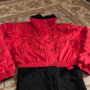 Kaelin skiing finesse snowsuit size 12 vintage